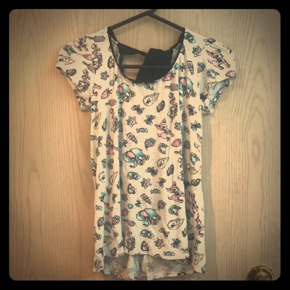 Babydoll top from Hot Topic